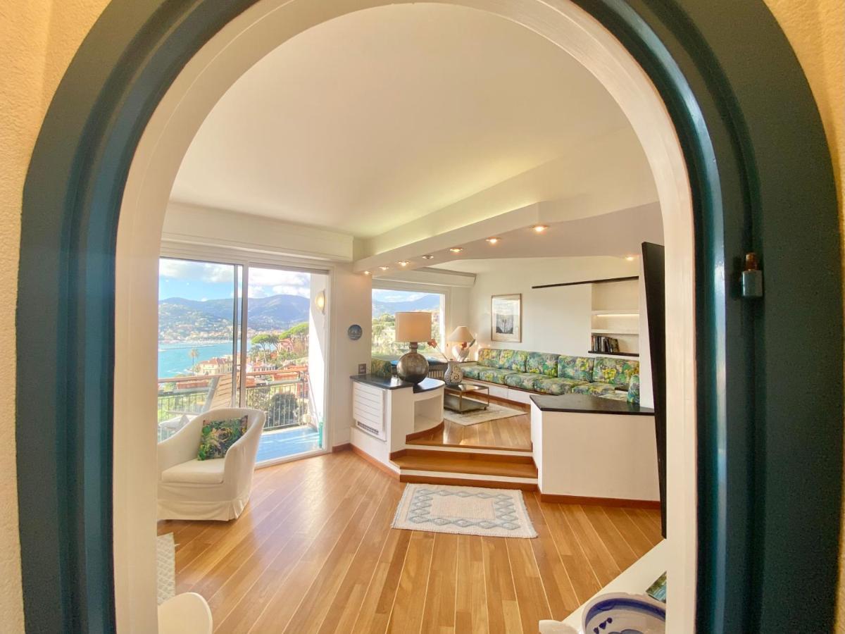 Welcome Riviera - Paradiso 12-Ultimo Restauro Nel 2025-Vista Mare Stupenda-Balcone Con Vista Meravigliosa Piu' Terrazza Solarium Sovrastante Di 70 Mq Esterna Rapallo Dış mekan fotoğraf