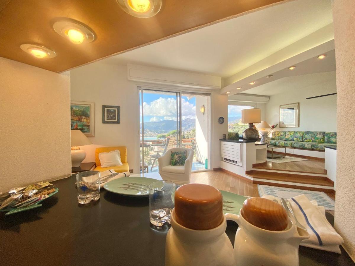 Welcome Riviera - Paradiso 12-Ultimo Restauro Nel 2025-Vista Mare Stupenda-Balcone Con Vista Meravigliosa Piu' Terrazza Solarium Sovrastante Di 70 Mq Esterna Rapallo Dış mekan fotoğraf
