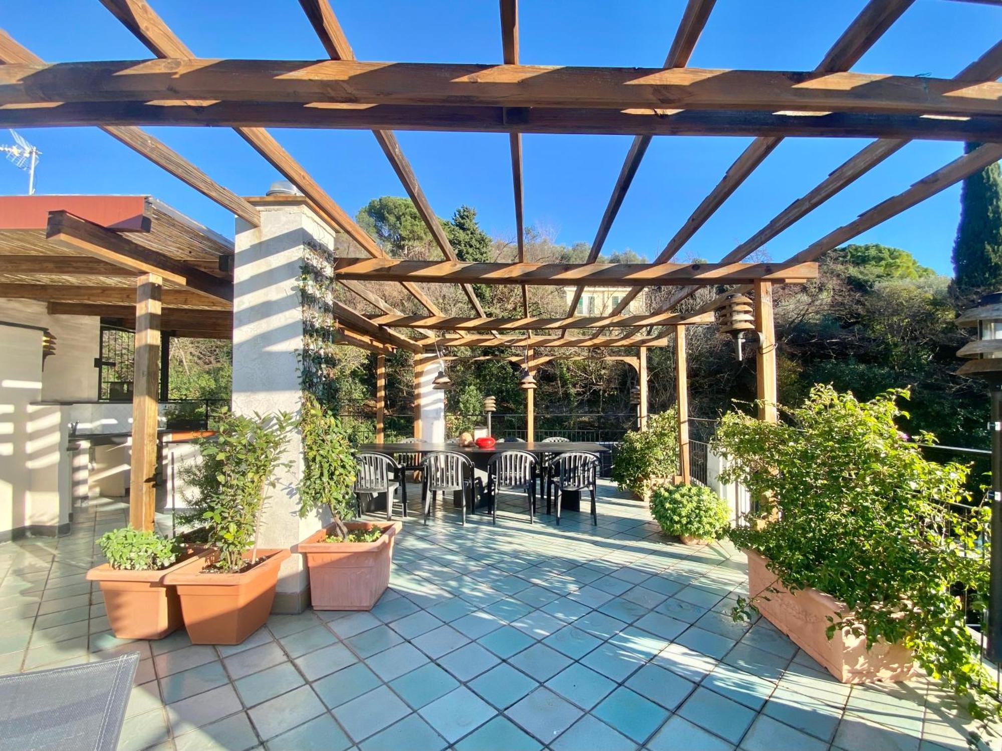 Welcome Riviera - Paradiso 12-Ultimo Restauro Nel 2025-Vista Mare Stupenda-Balcone Con Vista Meravigliosa Piu' Terrazza Solarium Sovrastante Di 70 Mq Esterna Rapallo Dış mekan fotoğraf