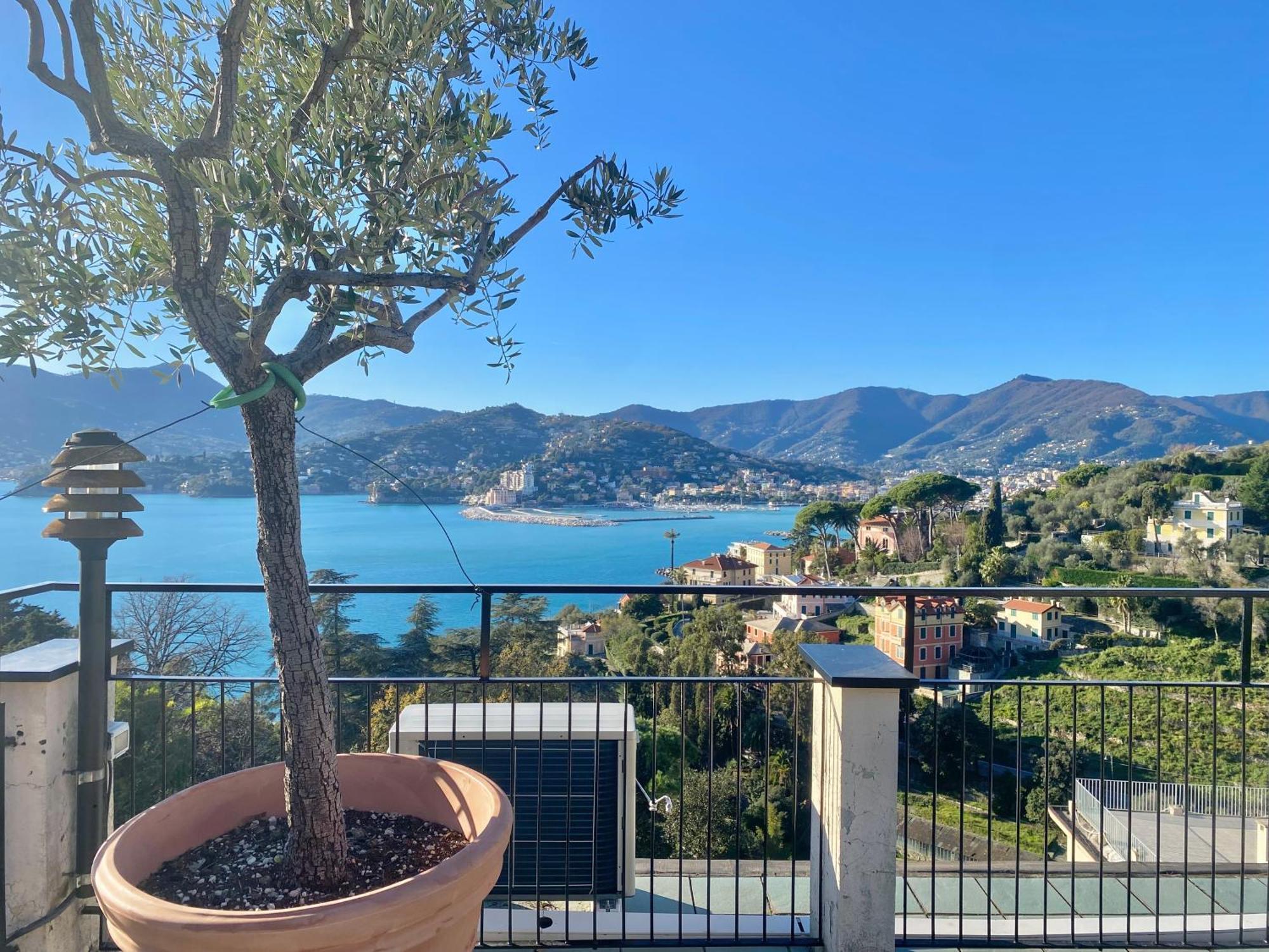 Welcome Riviera - Paradiso 12-Ultimo Restauro Nel 2025-Vista Mare Stupenda-Balcone Con Vista Meravigliosa Piu' Terrazza Solarium Sovrastante Di 70 Mq Esterna Rapallo Dış mekan fotoğraf