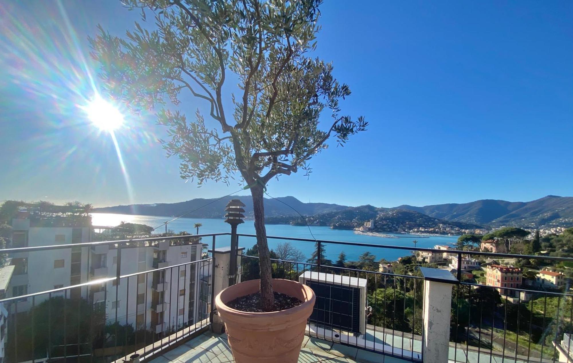 Welcome Riviera - Paradiso 12-Ultimo Restauro Nel 2025-Vista Mare Stupenda-Balcone Con Vista Meravigliosa Piu' Terrazza Solarium Sovrastante Di 70 Mq Esterna Rapallo Dış mekan fotoğraf