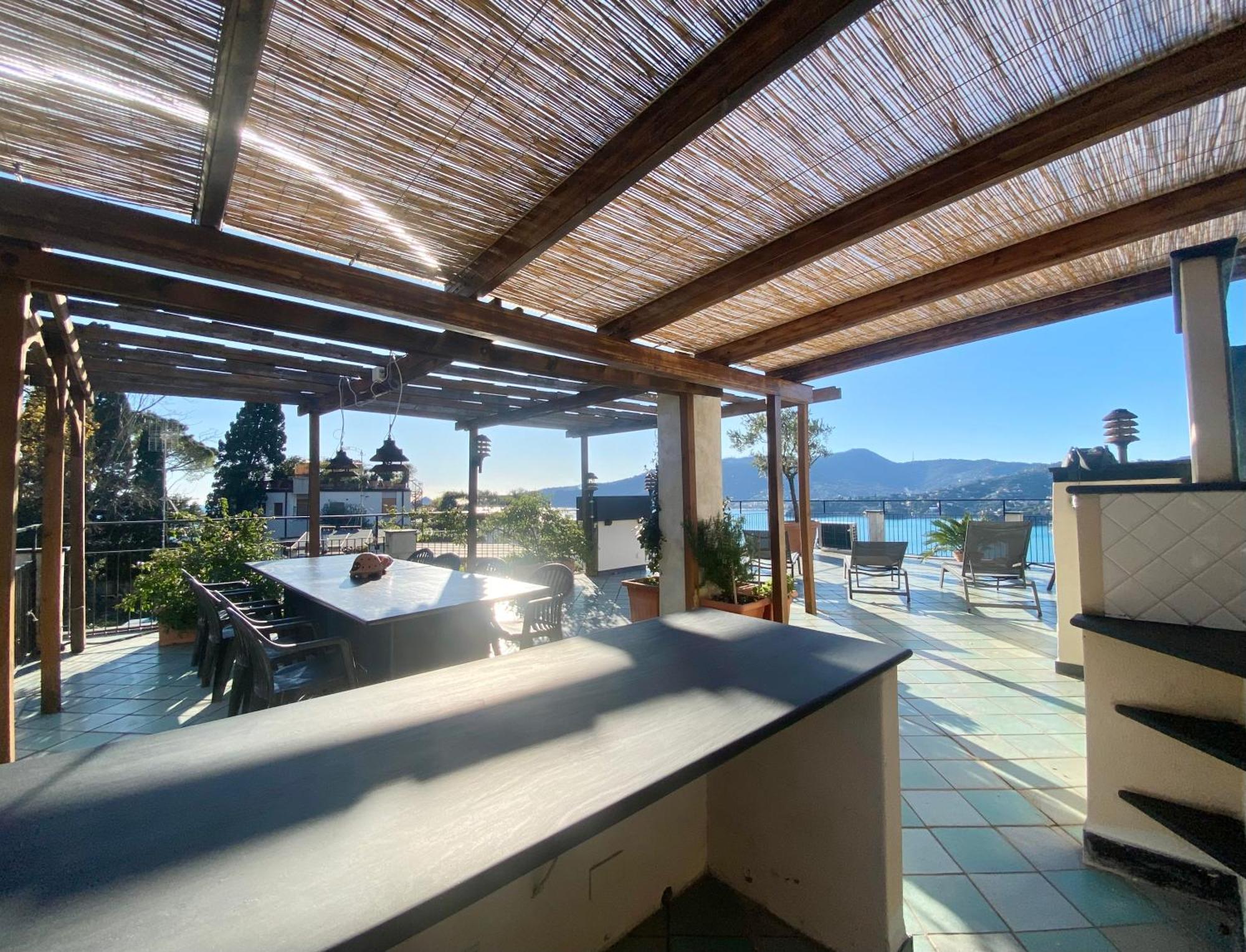 Welcome Riviera - Paradiso 12-Ultimo Restauro Nel 2025-Vista Mare Stupenda-Balcone Con Vista Meravigliosa Piu' Terrazza Solarium Sovrastante Di 70 Mq Esterna Rapallo Dış mekan fotoğraf